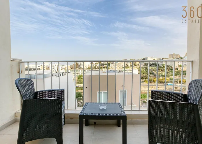 A Lovely Designer With Balcony In St' Julians By 360 Estates