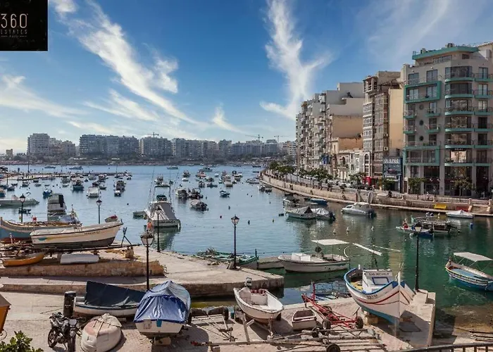 Appartement A Lovely Designer With Balcony In St' Julians By 360 Estates