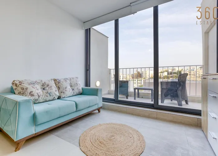 Daire A Lovely Designer With Balcony In St' Julians By 360 Estates *